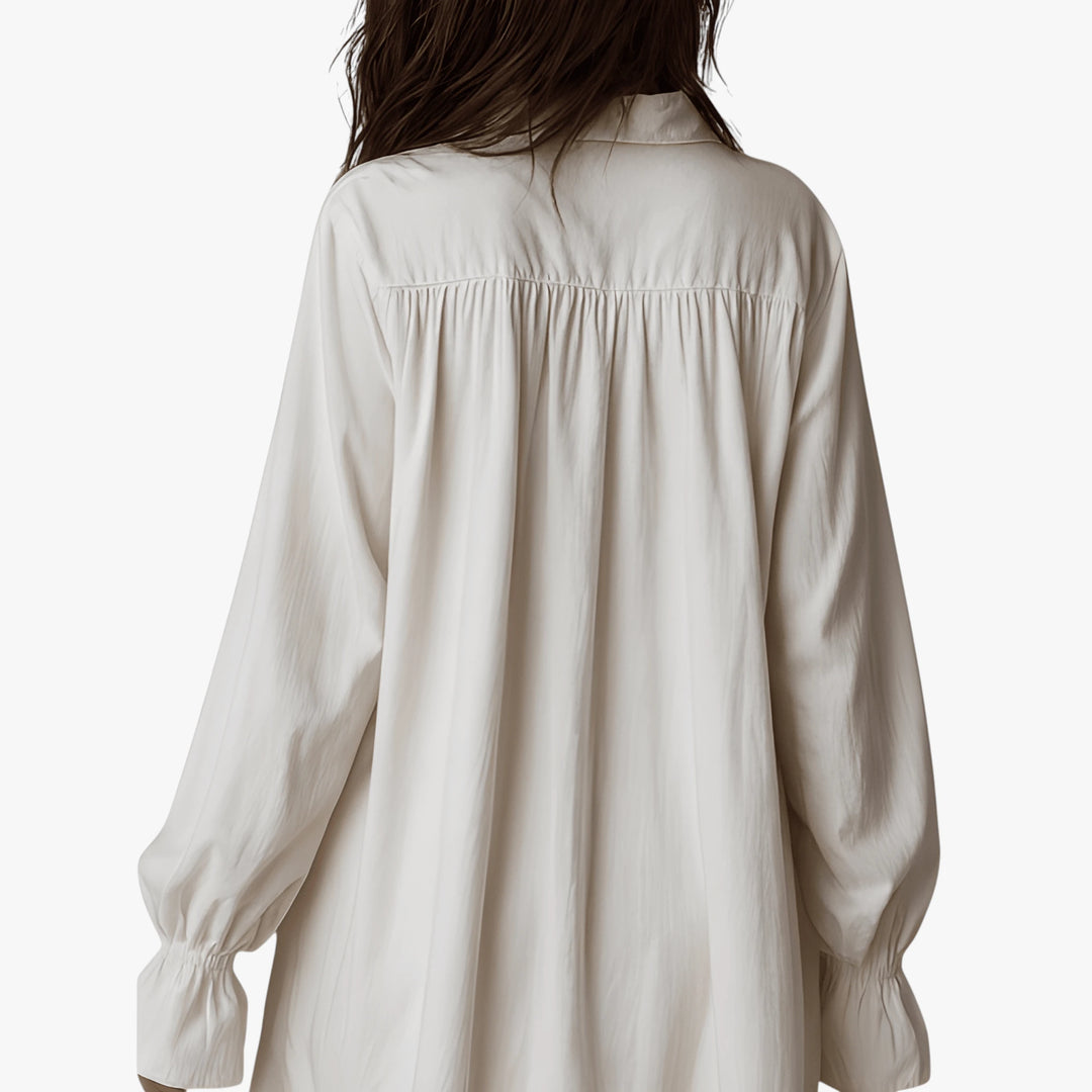 Women's Vintage Boho Mini Summer Dress with Long Sleeves