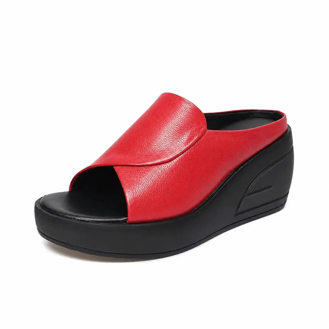 Women's Comfy Platform Sandals with Non Slip Sole