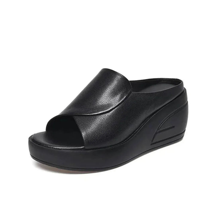 Women's Comfy Platform Sandals with Non Slip Sole