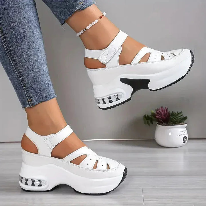 Women's Platform Comfy Sandals with Non-slip sole