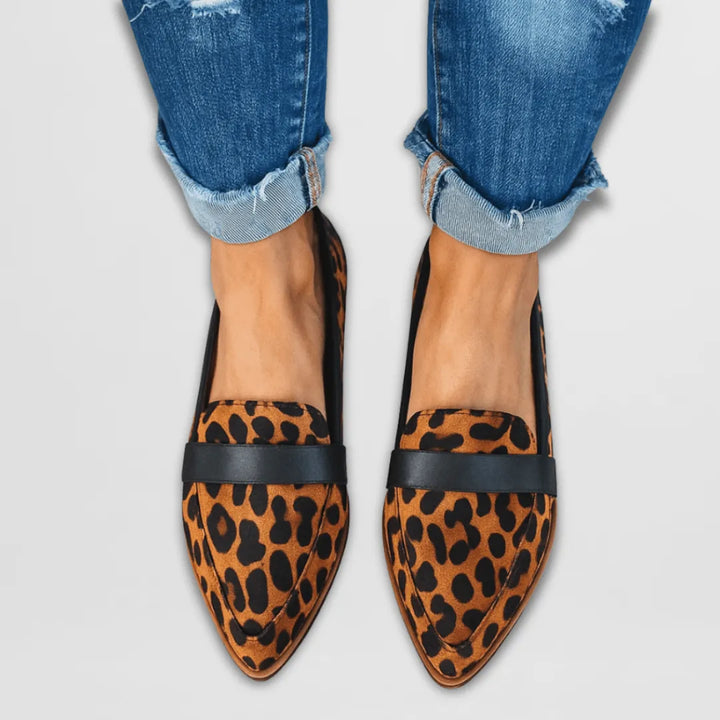 Women's Soft Comfy Loafers with Cushioned Footbed