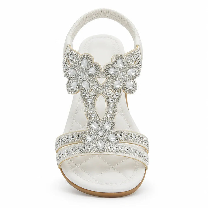 Women's Comfy Flat Sandals with Adjustable Strap