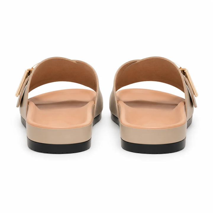 Women's Comfy Flat Sandals with Cushioned Footbed