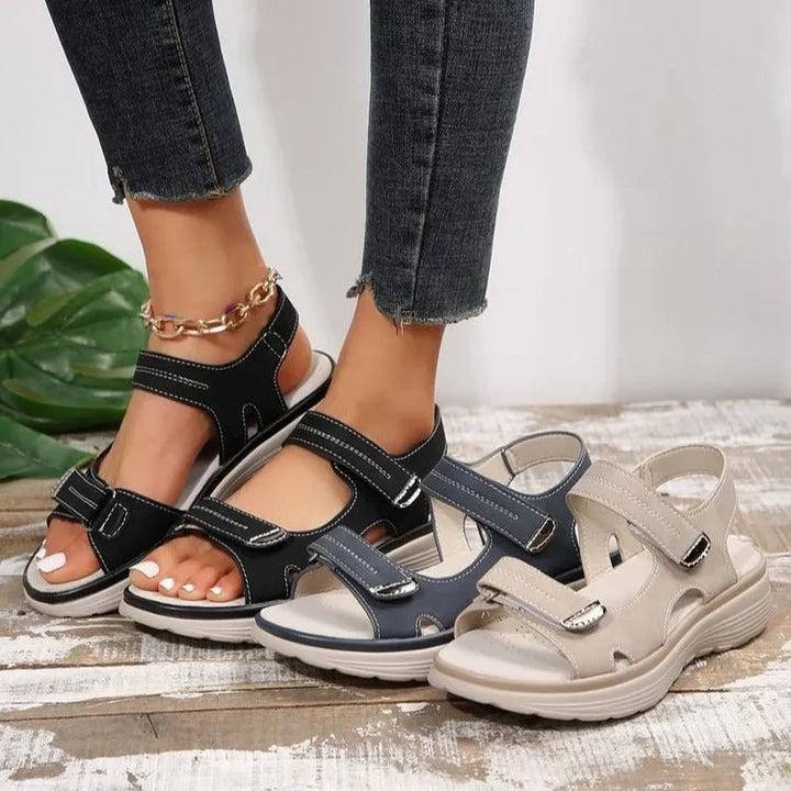 Women's Platform Comfy Sandals with Non-slip sole