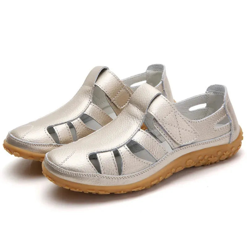 Women's Comfy Strappy Sandals with Adjustable Strap