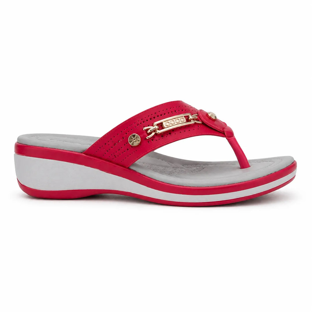 Women's Comfy Platform Sandals with Cushioned Footbed