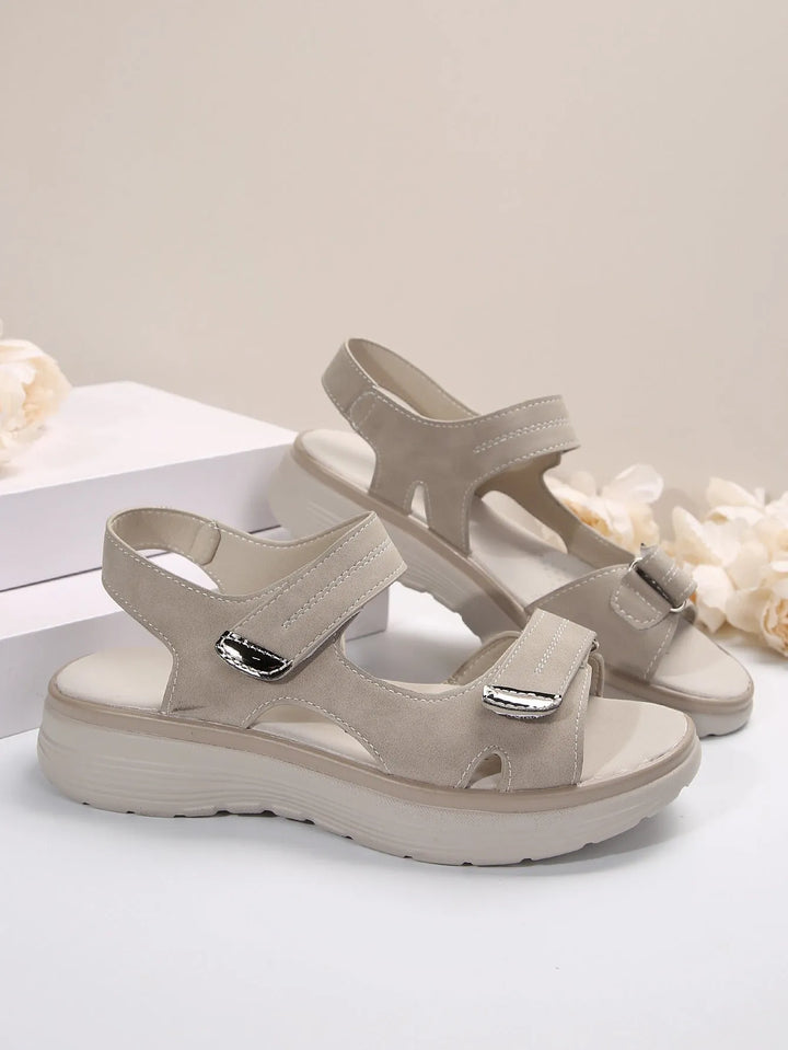 Women's Platform Comfy Sandals with Non-slip sole