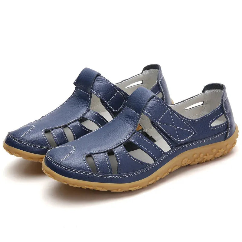 Women's Comfy Strappy Sandals with Adjustable Strap