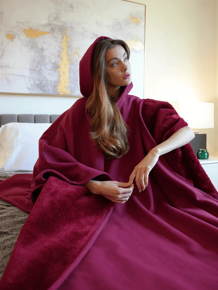 Longline Hoodie with Relaxed Fit and Soft Touch