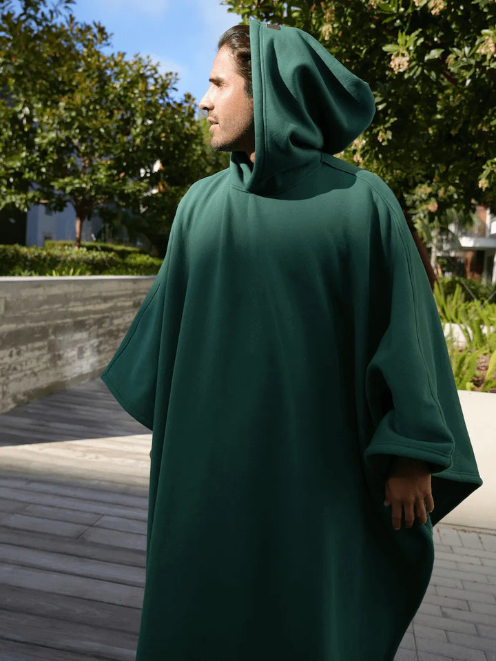 Longline Hoodie with Relaxed Fit and Soft Touch