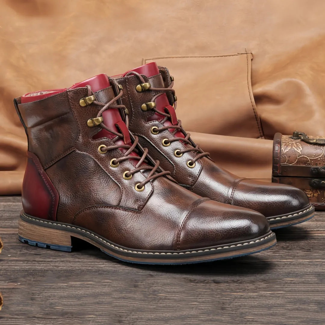 Men’s Ankle Walking Boots with Arch Support