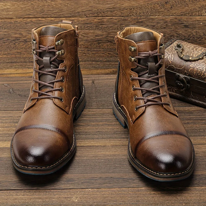 Men’s Ankle Walking Boots with Arch Support