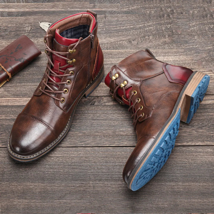 Men’s Ankle Walking Boots with Arch Support