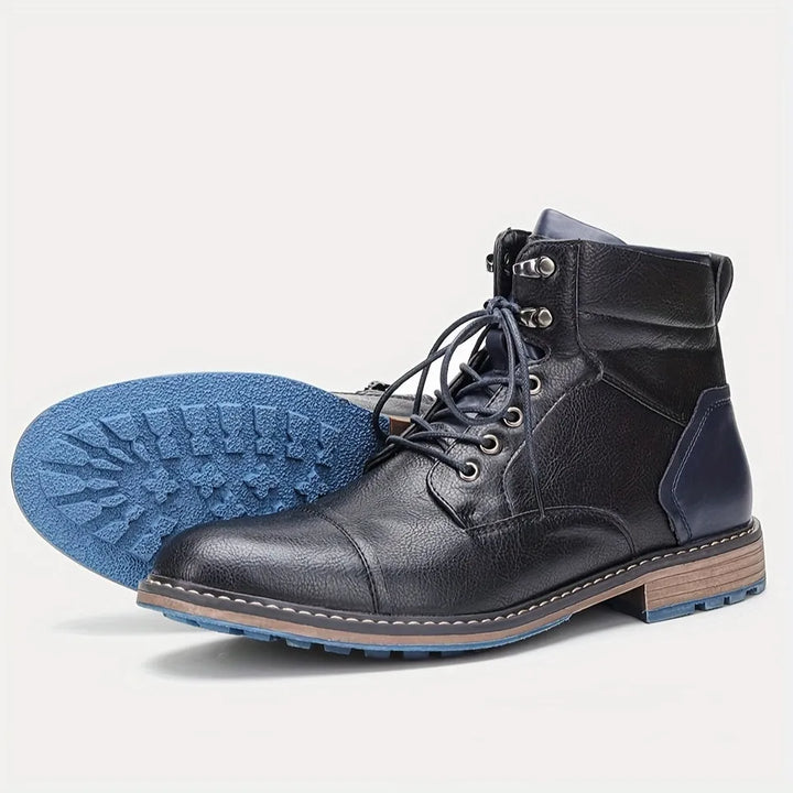 Men’s Ankle Walking Boots with Arch Support