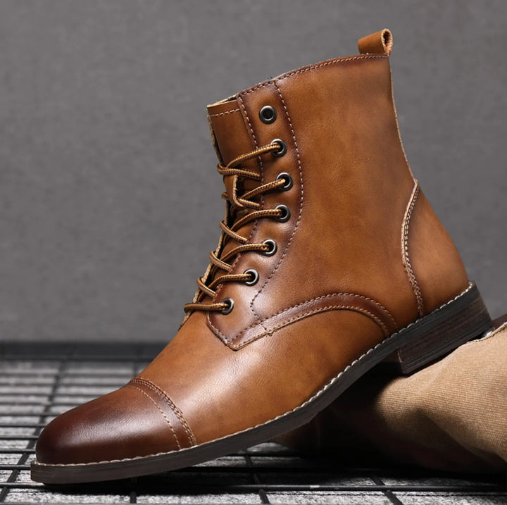 Men’s Ankle Work Boots with Arch Support