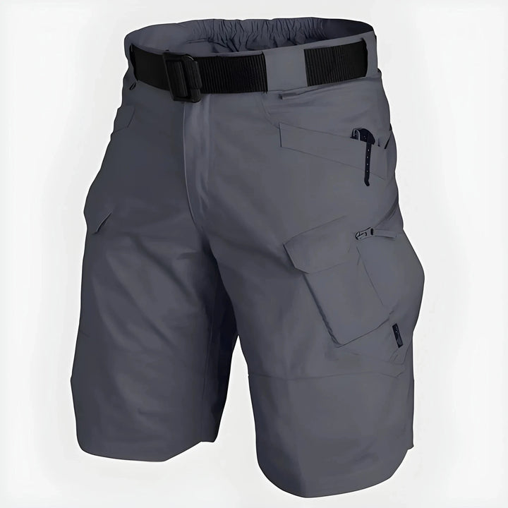 Men's Casual  Cargo Shorts with Belt and Zip Pockets