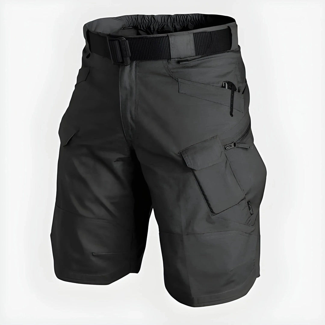 Men's Casual  Cargo Shorts with Belt and Zip Pockets