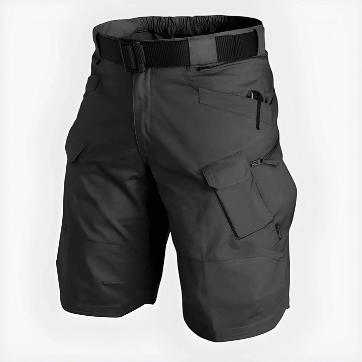Men's Casual  Cargo Shorts with Belt and Zip Pockets