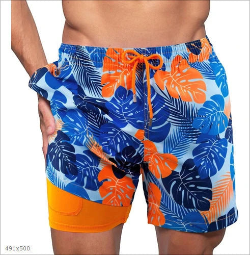 Men's Casual Summer Shorts with Relaxed Fit and Cycling Features