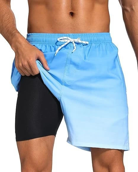 Men's Casual Summer Shorts with Relaxed Fit and Cycling Features