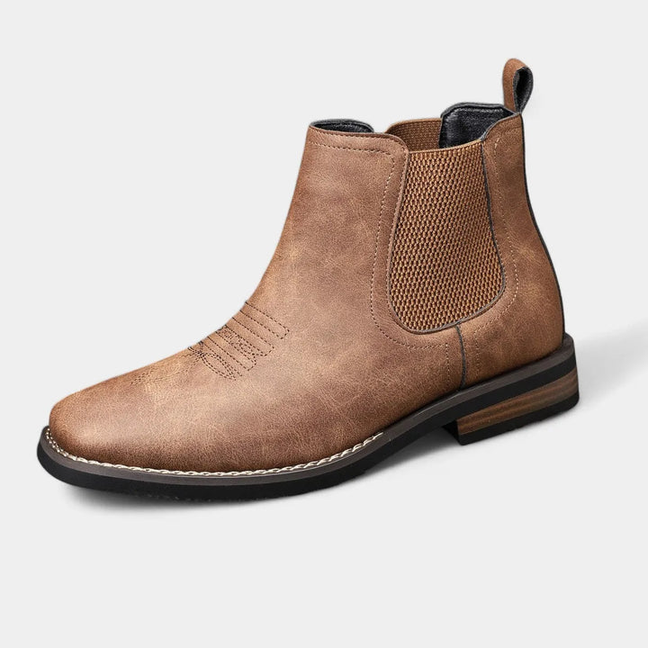 Men’s Classic Casual Boots with Elastic Side Panels