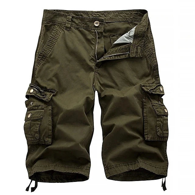 Men's Hiking Cargo Shorts with Relaxed Fit and Multi Pockets
