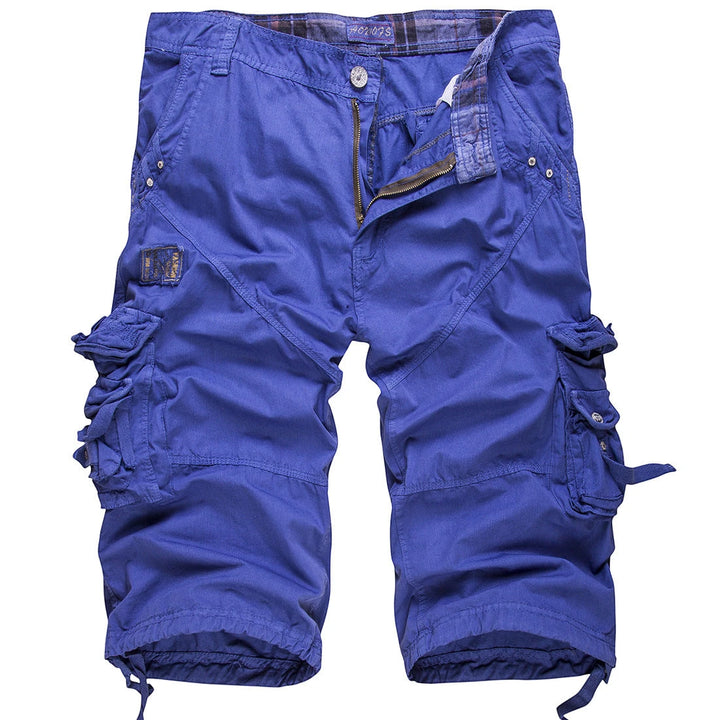 Men's Hiking Cargo Shorts with Side Pockets and Relaxed Fit