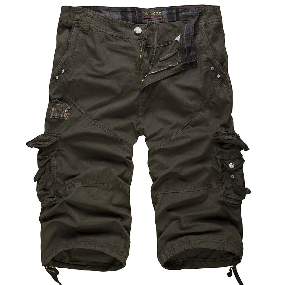 Men's Hiking Cargo Shorts with Side Pockets and Relaxed Fit