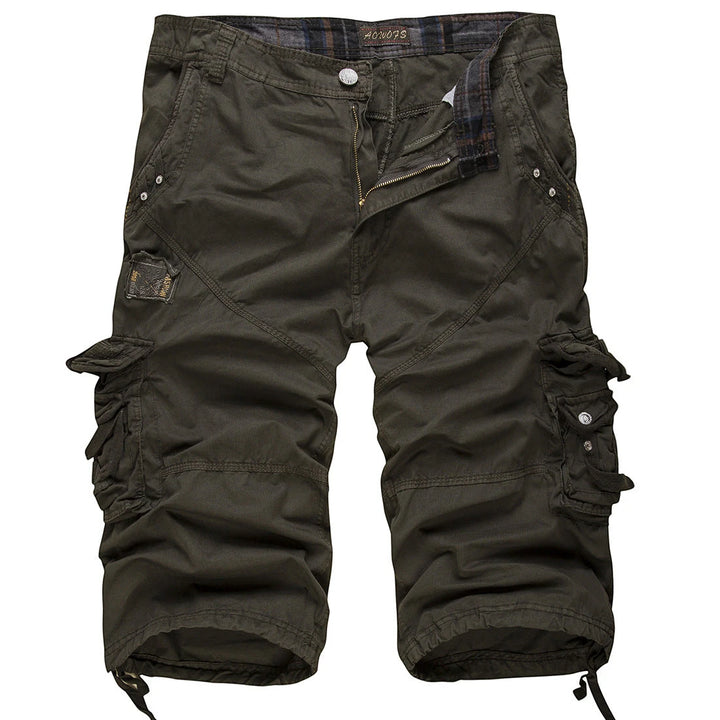 Men's Hiking Cargo Shorts with Side Pockets and Relaxed Fit