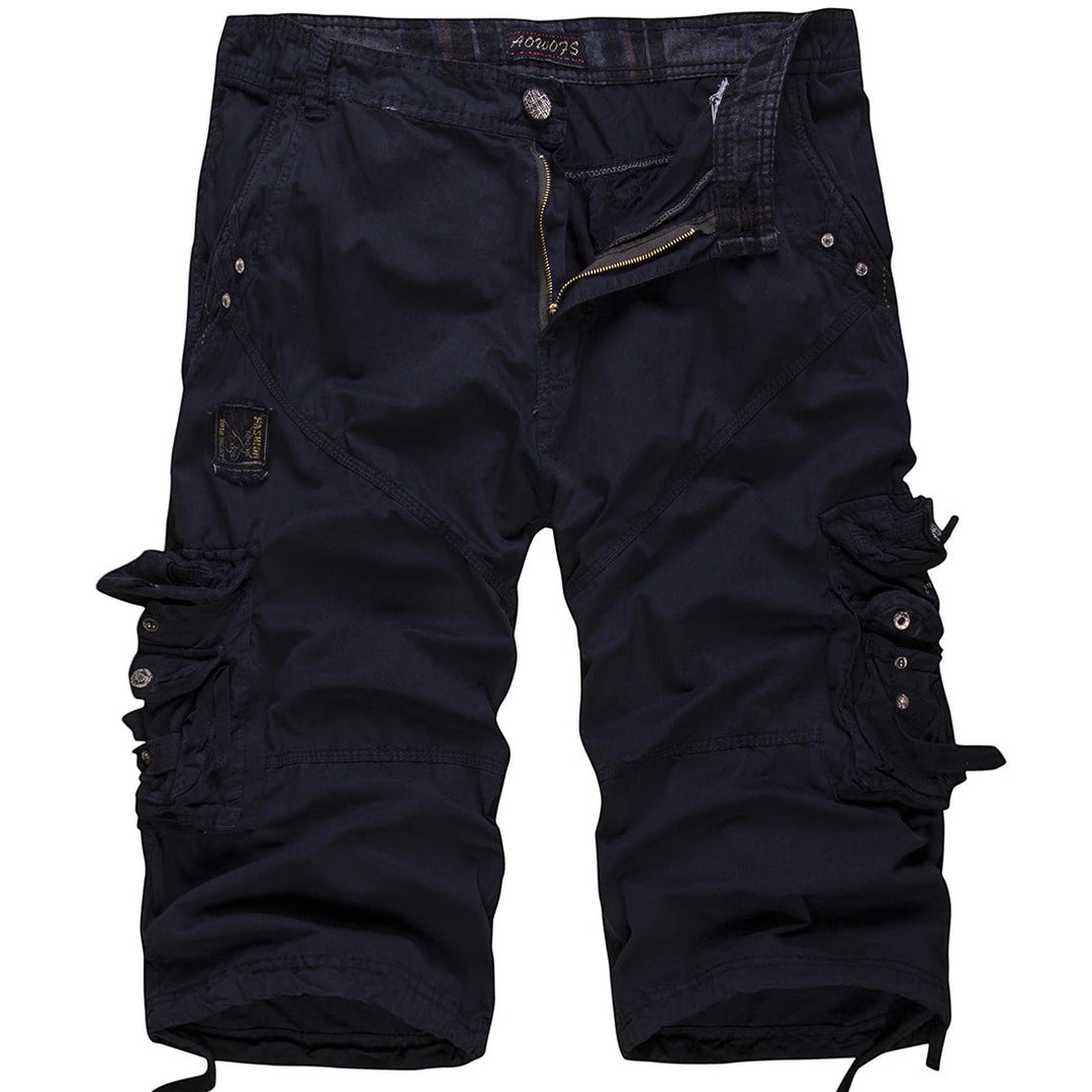 Men's Hiking Cargo Shorts with Side Pockets and Relaxed Fit