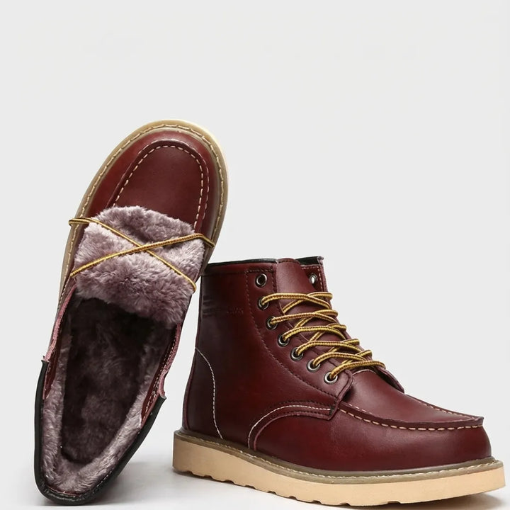 Men’s Winter Ankle Boots with Arch Support