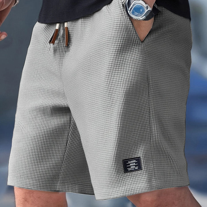 Men's Casual Shorts with Relaxed Fit and Drawstring