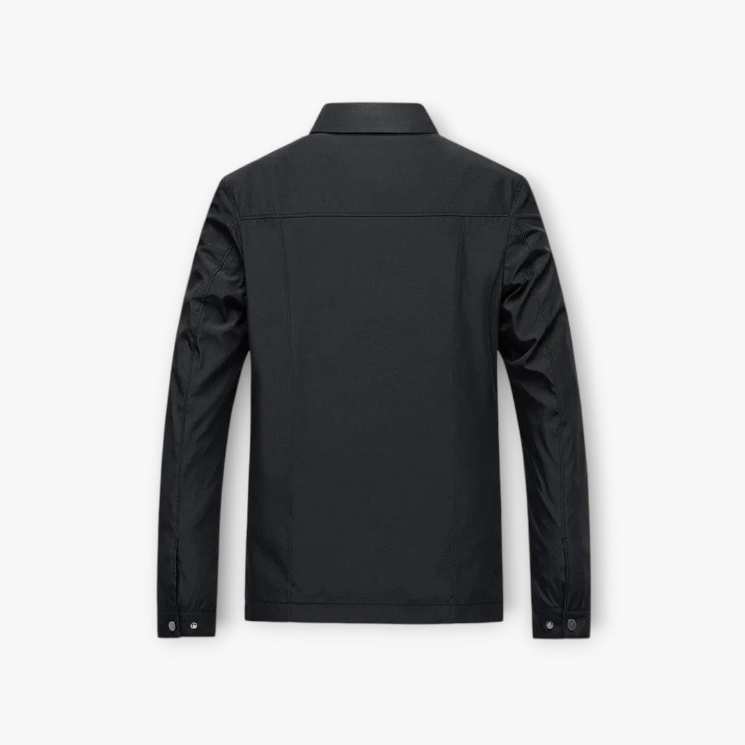 Black jacket on a white background