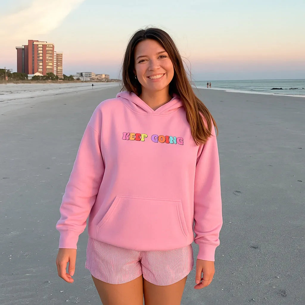 Women's Oversized Hoodie with Long Sleeves and Pockets