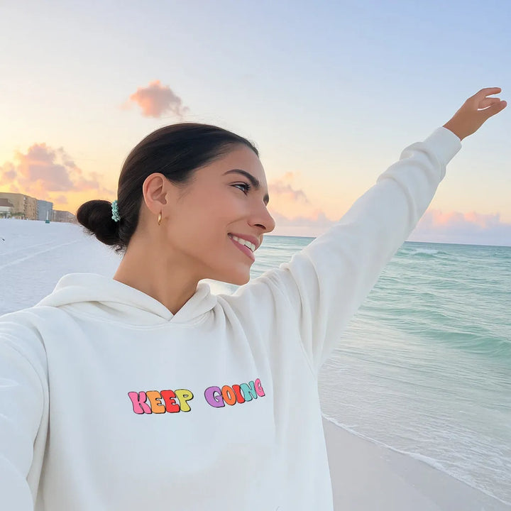 Women's Oversized Hoodie with Long Sleeves and Pockets