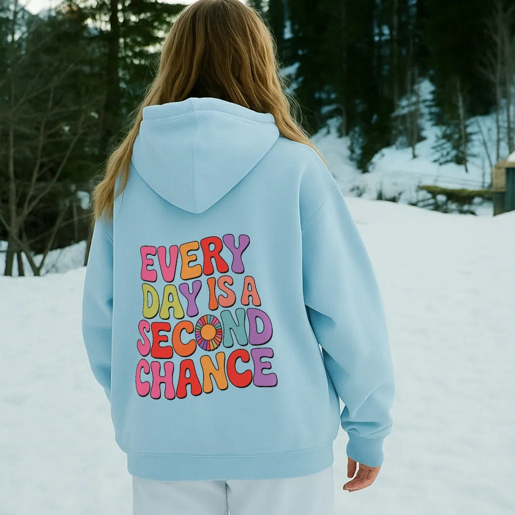 Women's Oversized Hoodie with Long Sleeves and Pockets