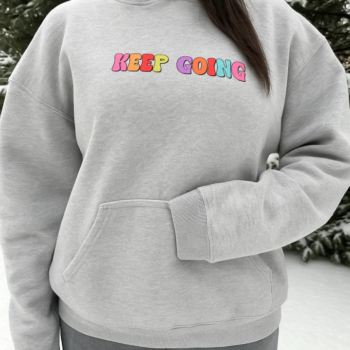Women's Oversized Hoodie with Long Sleeves and Pockets