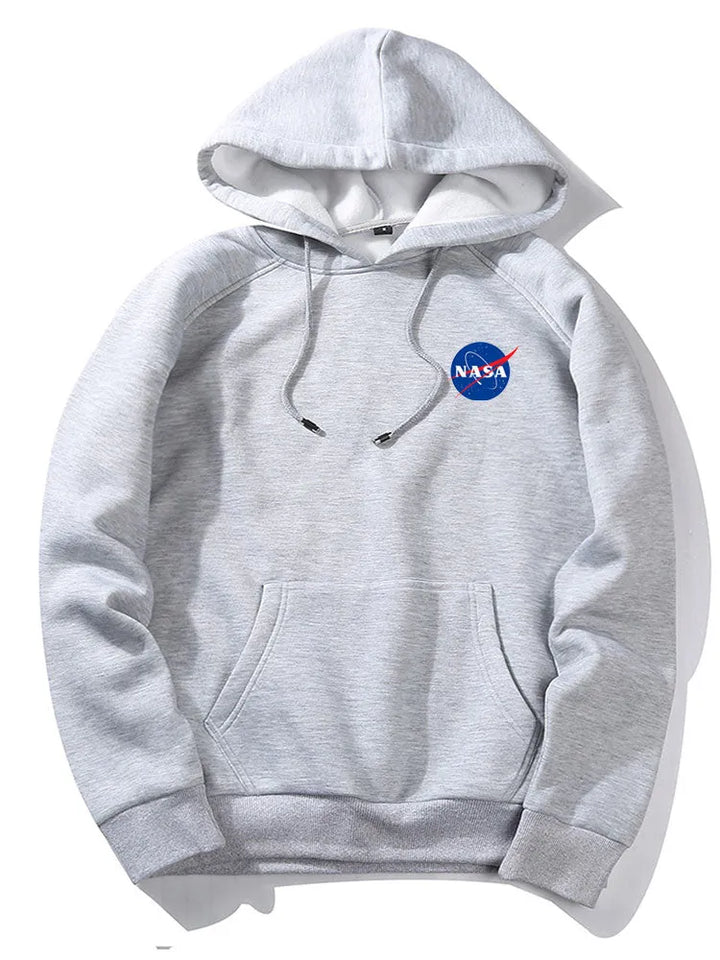 Oversized Hoodie with Long Sleeves and Ribbed Cuffs