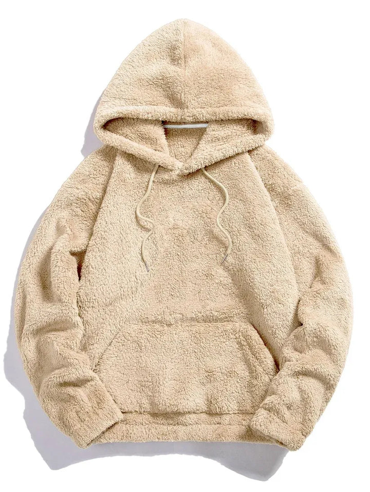 Oversized Hoodie with Soft Touch Fabric and Drawstring