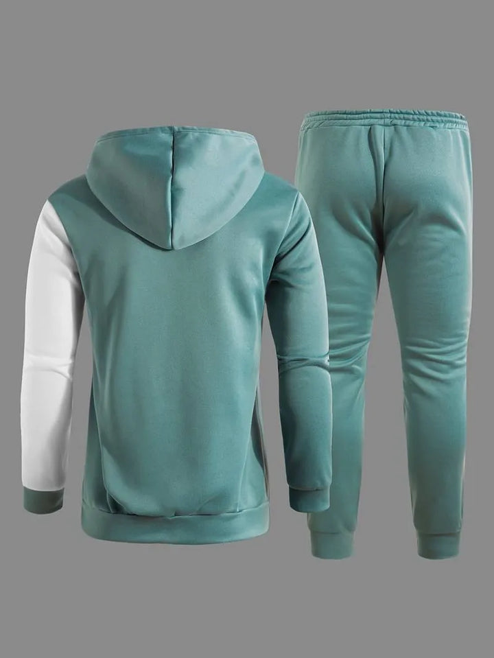 Relaxed Fit Soft Touch Hoodie with Trousers Set