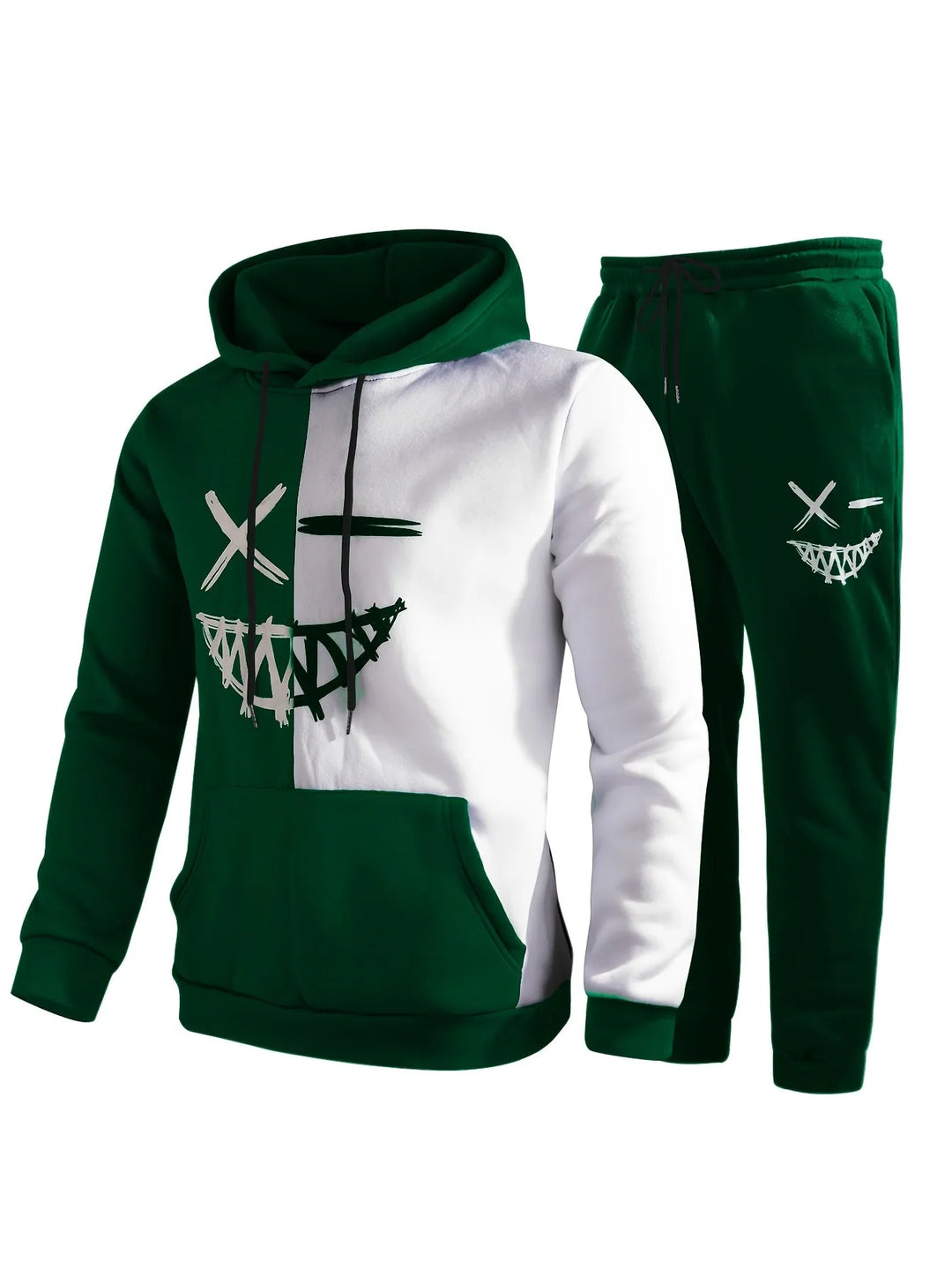 Relaxed Fit Soft Touch Hoodie with Trousers Set