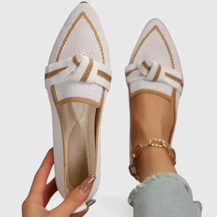 Women's Soft Flat Loafers with Pointed Toe