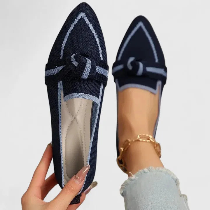 Women's Soft Flat Loafers with Pointed Toe