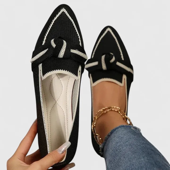 Women's Soft Flat Loafers with Pointed Toe