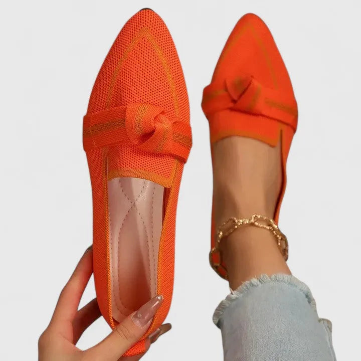 Women's Soft Flat Loafers with Pointed Toe