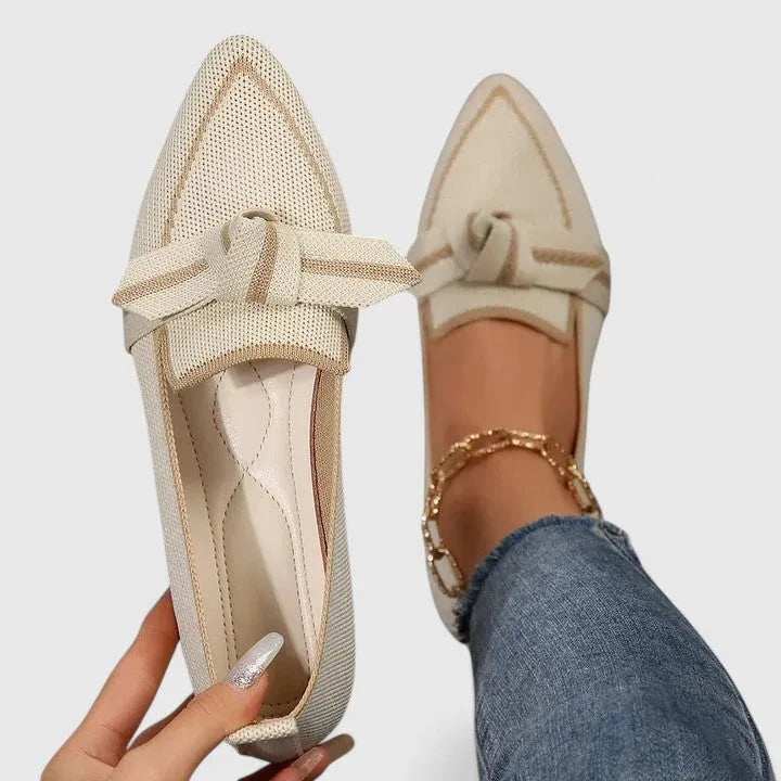 Women's Soft Flat Loafers with Pointed Toe
