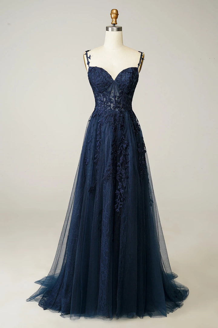 Women's A-Line Wedding Guest Maxi Dress with Embellished Detail