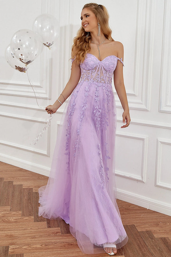 Women's A-Line Wedding Guest Maxi Dress with Embellished Detail