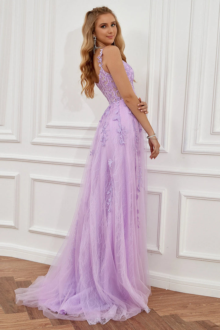 Women's A-Line Wedding Guest Maxi Dress with Embellished Detail