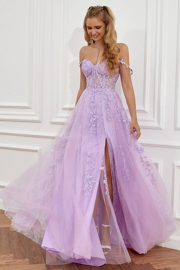 Women's A-Line Wedding Guest Maxi Dress with Embellished Detail
